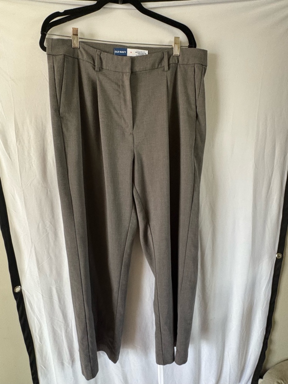 Old Navy Women's Gray Wide-Leg Trousers